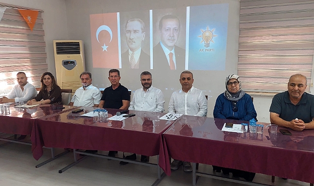 AK PARTİ İLÇE DANIŞMA TOPLANTISI GERÇEKLEŞTİRİLDİ