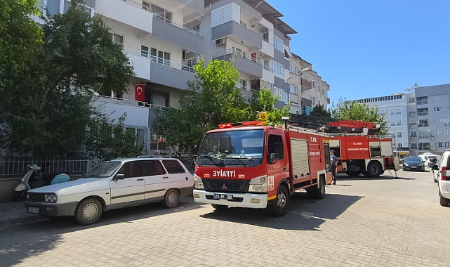 Derin Dondurucu bir evi kül ediyordu