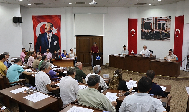 Nazilli belediye meclisi 9 gündem maddesini karara bağladı