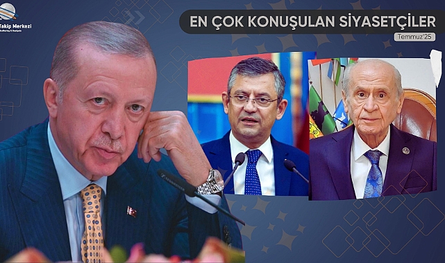 Temmuz 2025’te En Çok Konuşulan Siyasetçiler
