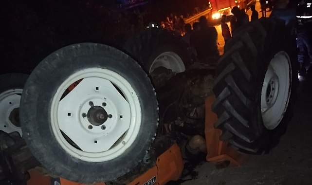 Traktör altında kalan H.A hayatını kaybettii