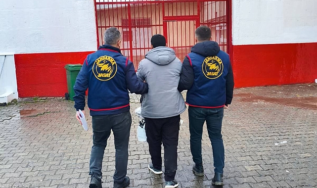21 Yıl Hapis Cezası Bulunan Şahıs Jandarmadan Kaçamadı