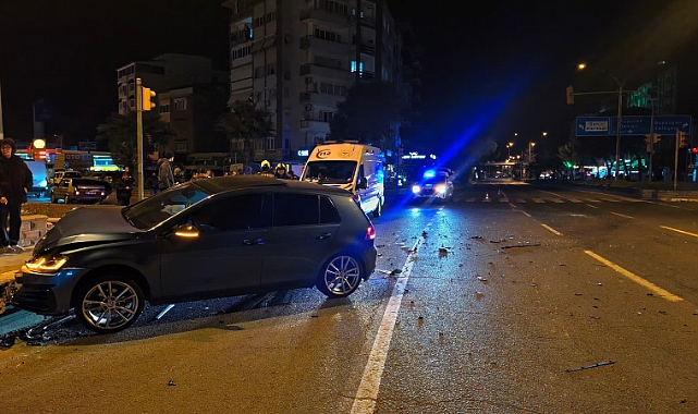 ALKOLLÜ SÜRÜCÜ ETRAFI SAVAŞ ALANINA ÇEVİRDİ