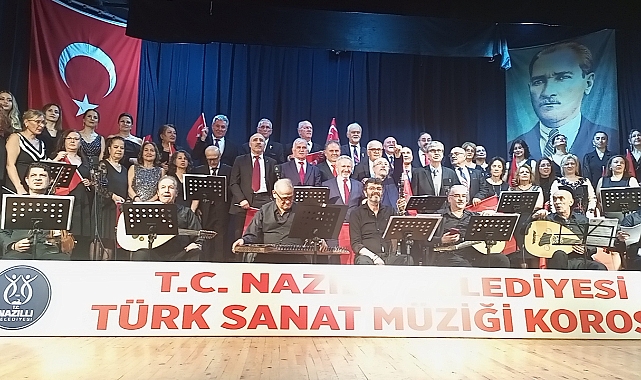 NAZİLLİ BELEDİYESİ TSM YIL SONU KONSERİ YAPILDI