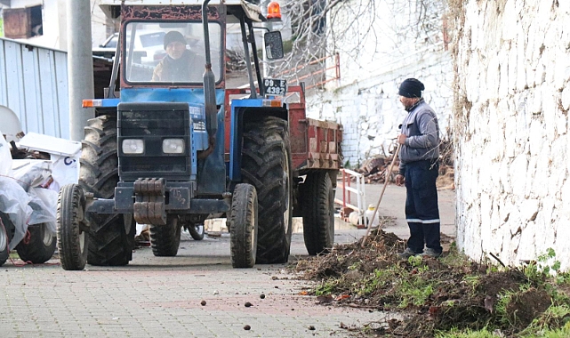 Bozdoğan Belediyesi’nden Madran Mahallesi’nde kapsamlı temizlik çalışması
