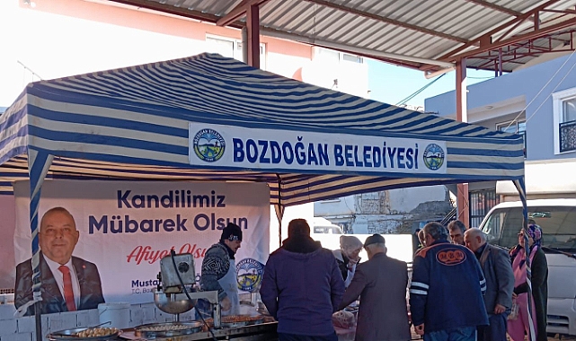 Bozdoğan Belediyesi’nden Vatandaşa Lokma İkramı