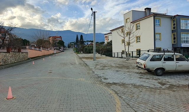 Bozdoğan’da Okul Çevresinde Düzenlemeler devam ediyor 