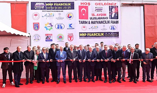 Aydın 13. Tarım Fuarı kapılarını açtı   
