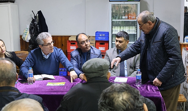 Başkan Tetik Dumlupınar ve Sümer'de vatandaşları dinledi