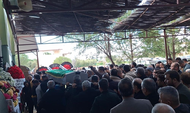 Didim meclis üyesi Erol'un evladı son yolculuğuna uğurlandı   