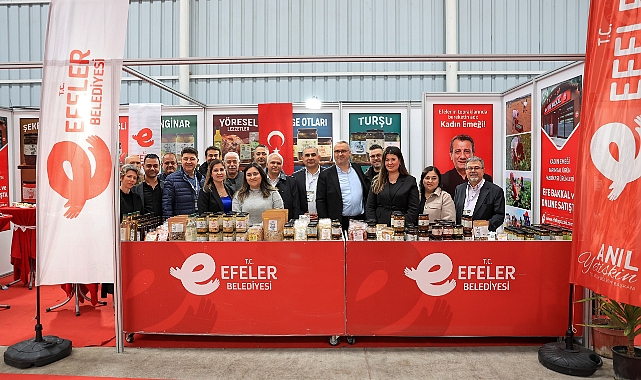 EFELER’İN ÜRÜNLERİ TARIM FUARINDA YERİNİ ALDI