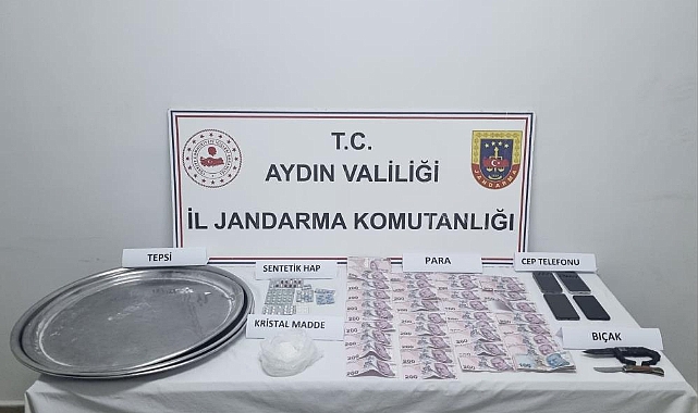 Kuşadası'nda jandarmadan narkotik operasyonu   