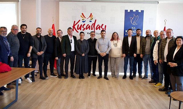 KUŞADASISPOR YÖNETİMİNDEN BAŞKAN ÖMER GÜNEL’E ZİYARET