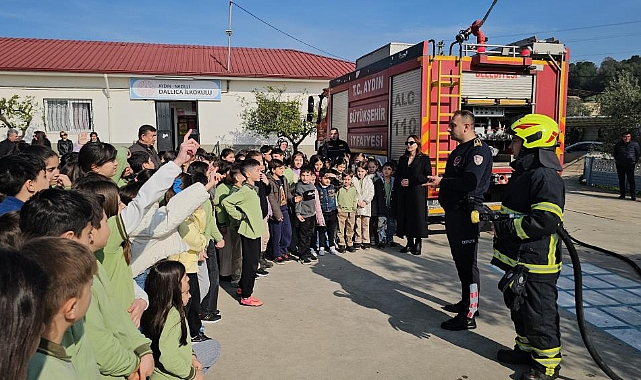 Nazilli'de öğrencilere 'Ormanları Koruma, Afet ve Yangın Eğitimi' verildi   
