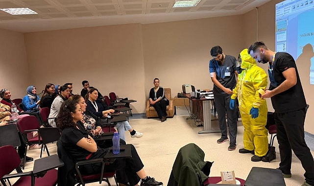 Nazilli’de sağlık çalışanlarına eğitim  