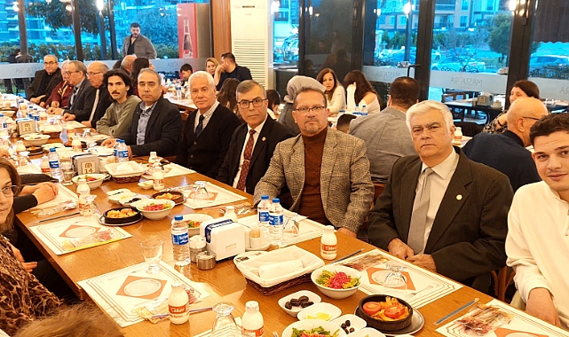 TEMAD Üyeleri iftar yemeğinde buluştu