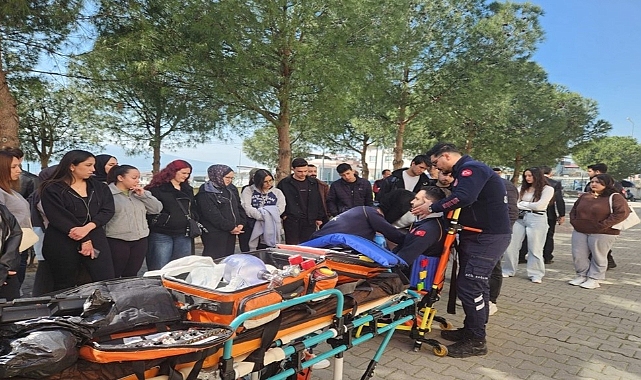 Buharkent’te ilk yardım ve sağlıklı yaşam eğitimleri verildi  
