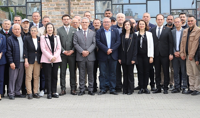 CHP Nazilli Bayramlaşmada bir araya geldi.