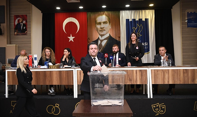 KUŞADASI BAŞKANVEKİLLİĞİNE TAHSİN DEMİRTAŞ SEÇİLDİ
