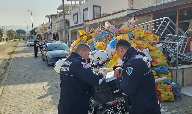 KUŞADASI BELEDİYESİ ÇEVREYİ KİRLETENLERE GÖZ AÇTIRMIYOR