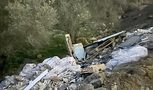 KUŞADASI'NDA KAÇAK MOLOZ DÖKERKEN SUÇÜSTÜ YAKALANAN KAMYONET SÜRÜCÜSÜNE CEZA