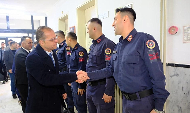 Kuyucak'ta bayramda güvenlik güçleri unutulmadı