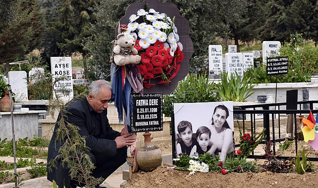 Nazilli’de Vahşetin 1. Yılı: Fatma Gezgin ve İki Evladı Mezarı Başında Anıldı