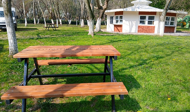 PINARBAŞI MESİRE ALANI YENİLENEN YÜZÜYLE MİSAFİRLERİNİ BEKLİYOR