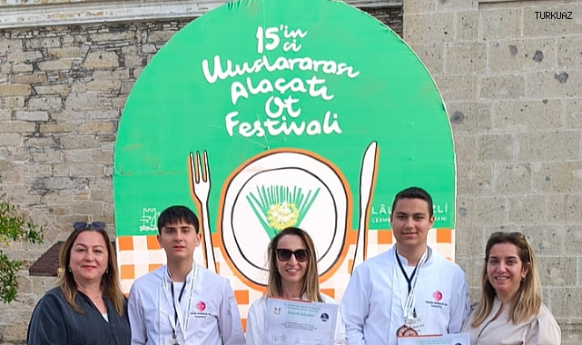 ALAÇATI OT FESTİVALİNDE AYDINLI GENÇ ŞEFLERİN BÜYÜK BAŞARISI
