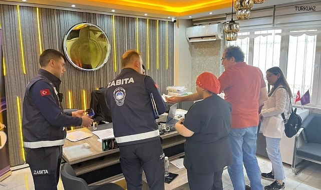 Germencik'te ticari işletmelere zabıta denetimi sürüyor   