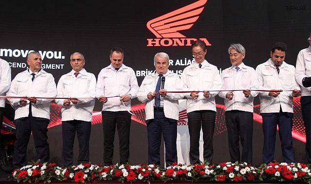 HONDA İZMİR ALİAĞA'DA ÜRETİME BAŞLADI