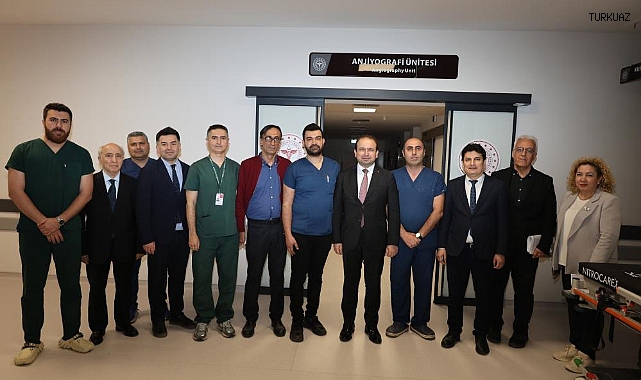 Aydın Şehir Hastanesi’nde ilk anjiyo başarıyla yapıldı