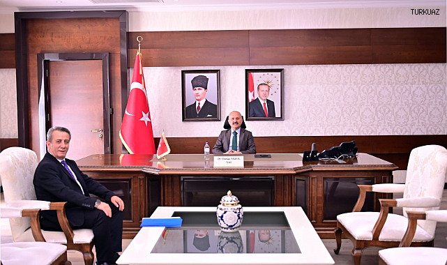 BAŞKAN ANIL YETİŞKİN’DEN VALİ OSMAN VAROL’A NEZAKET ZİYARETİ