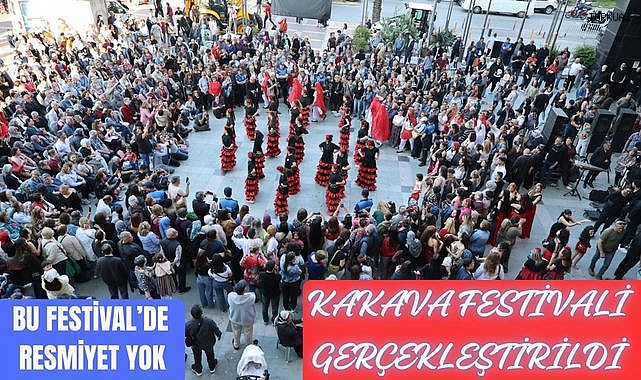 Bu Festival’de Resmiyet yok Eğlence çok