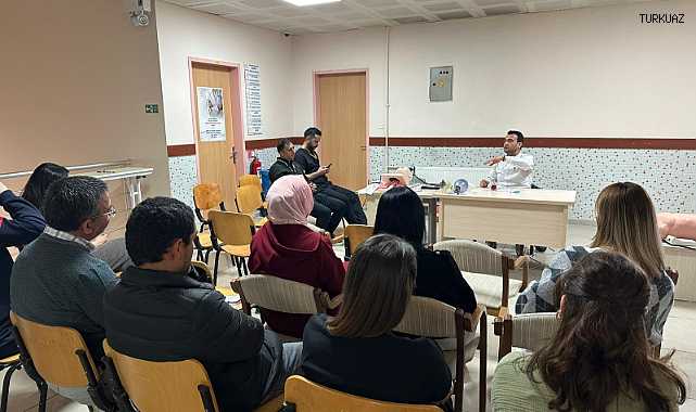 BUHARKENT DEVLET HASTANESİNDE HİZMET İÇİ EĞİTİM DÜZENLENDİ