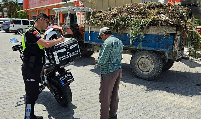 HARFİYATLARI YOLA DÖKÜNCE CEZADAN KAÇAMADI