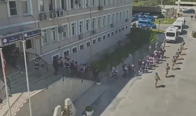 Jandarmadan 8 ilçede 105 şüpheliye eş zamanlı uyuşturucu operasyonu 