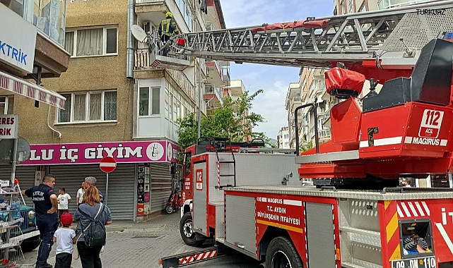 Komşuların dikkati tehlikeyi önledi   