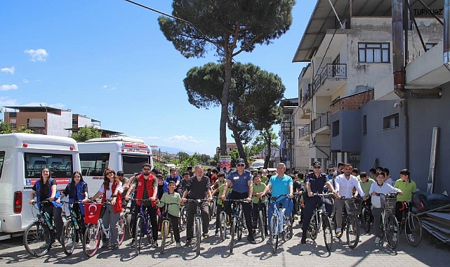 Köşk’te 19 Mayıs coşkusu pedal çevirerek kutlandı   
