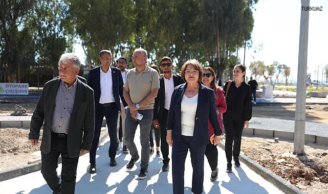 Mavişehir Atatürk Kültür ve Yaşam Alanı'nda çalışmalar tamamlanma aşamasına geldi  