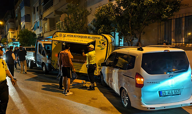 Nazilli’de Zincirleme Kaza: Sürücü Olay Yerinden Kaçtı