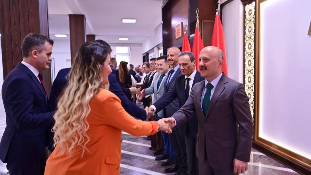 AYDIN VALİSİ OSMAN VAROL PERSONEL İLE BAYRAMLAŞTI