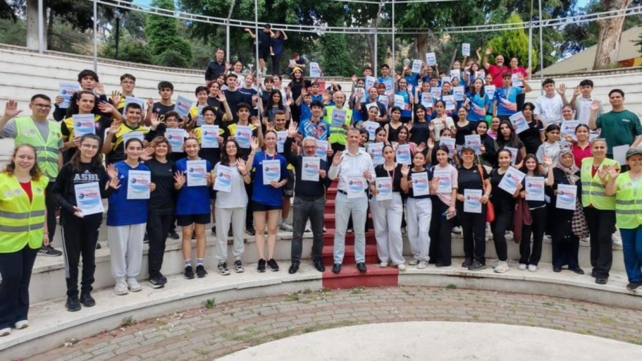 Aydın’da oryantiring heyecanı Pınarbaşı'nda yaşandı