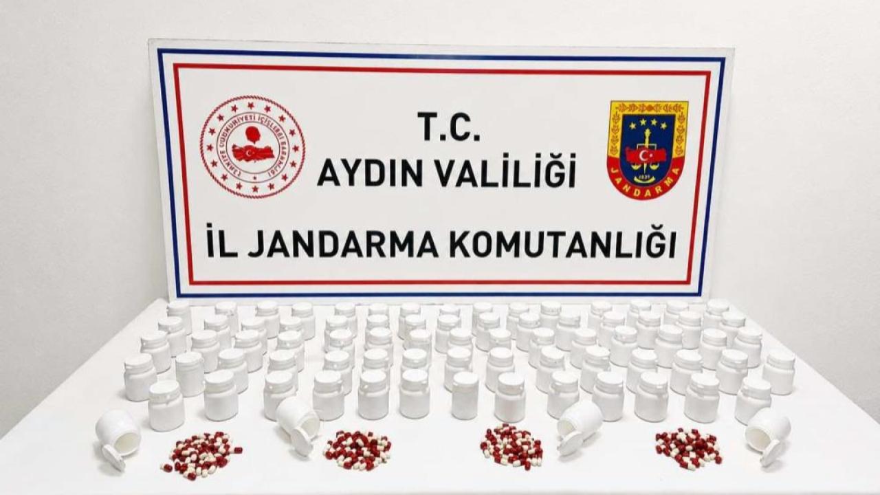 Efeler’de 3 bin 939 adet uyuşturucu hap ele geçirildi