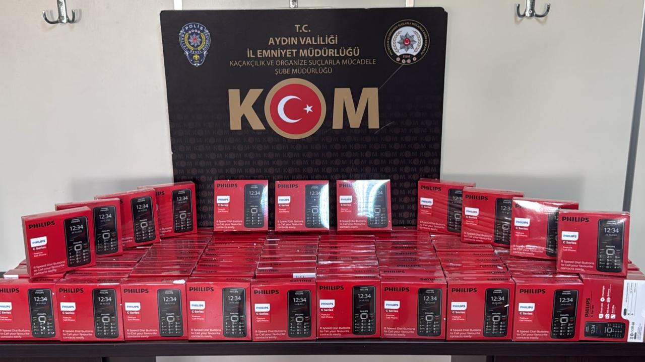 IMEI NUMARASI BULUNMAYAN CEP TELEFONLARI ELE GEÇİRİLDİ
