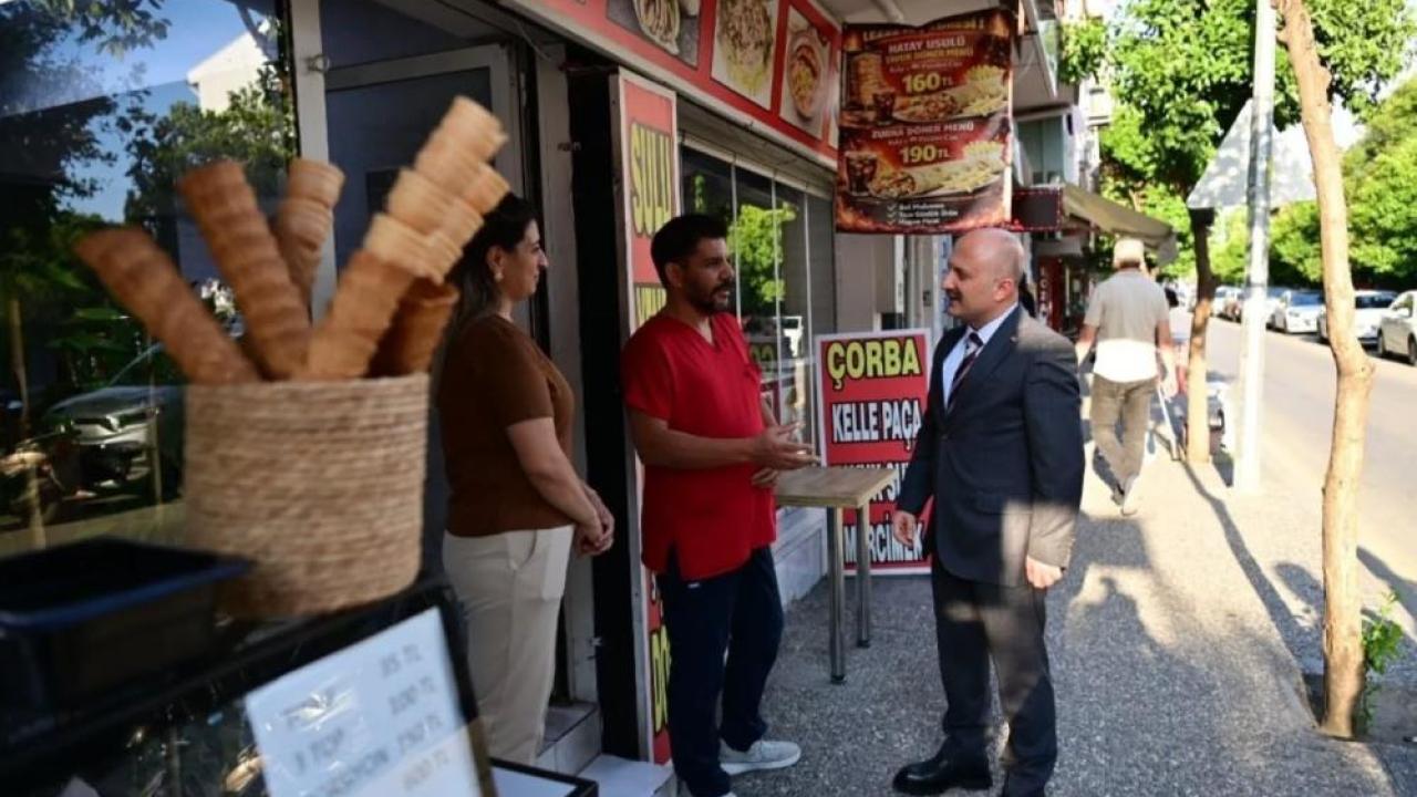 Aydın Valisi Varol, Gençlik Caddesi'nde esnafla buluştu