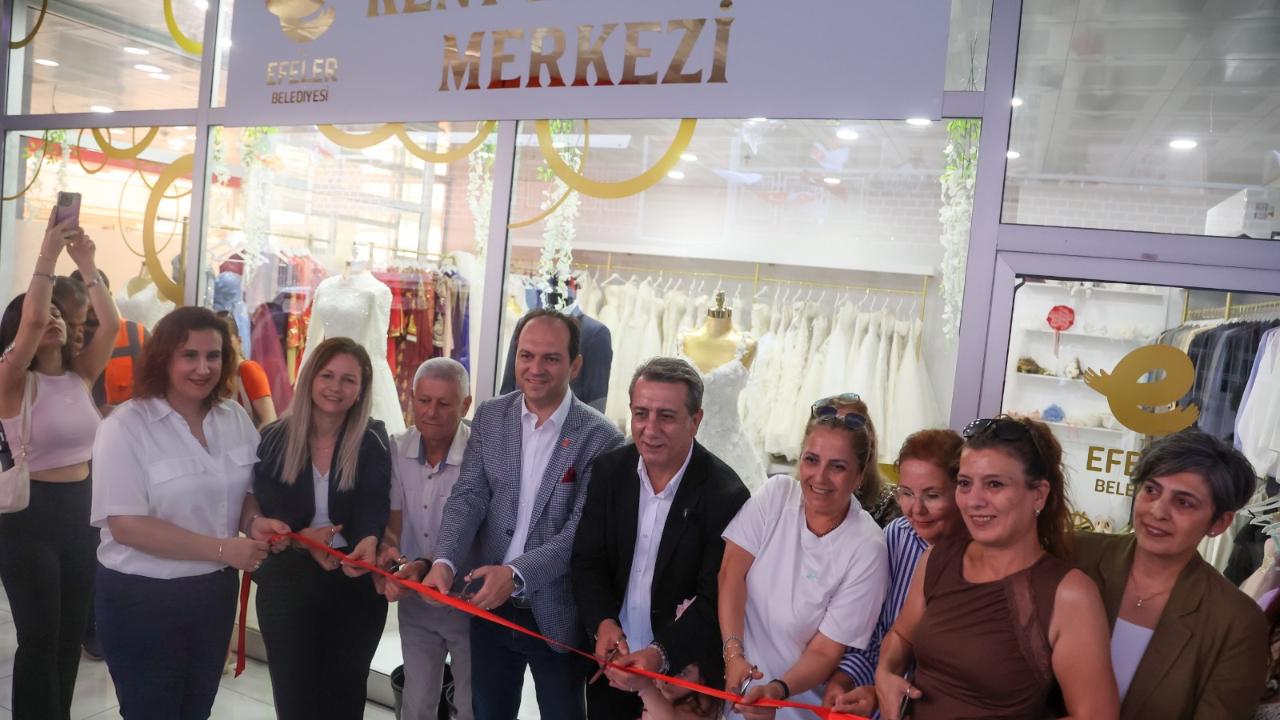BAŞKAN YETİŞKİN’İN EVLENECEK ÇİFTLERE HEDİYESİ KENT ZARAFET MERKEZİ AÇILDI