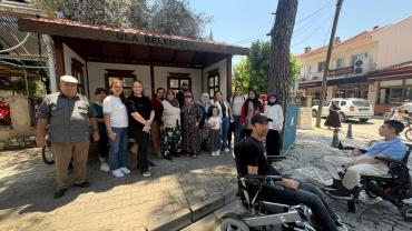 BAŞKAN ZENCİRCİ’DEN ENGELLİ BİREYLERİN AİLELERİNE MORAL GEZİSİ