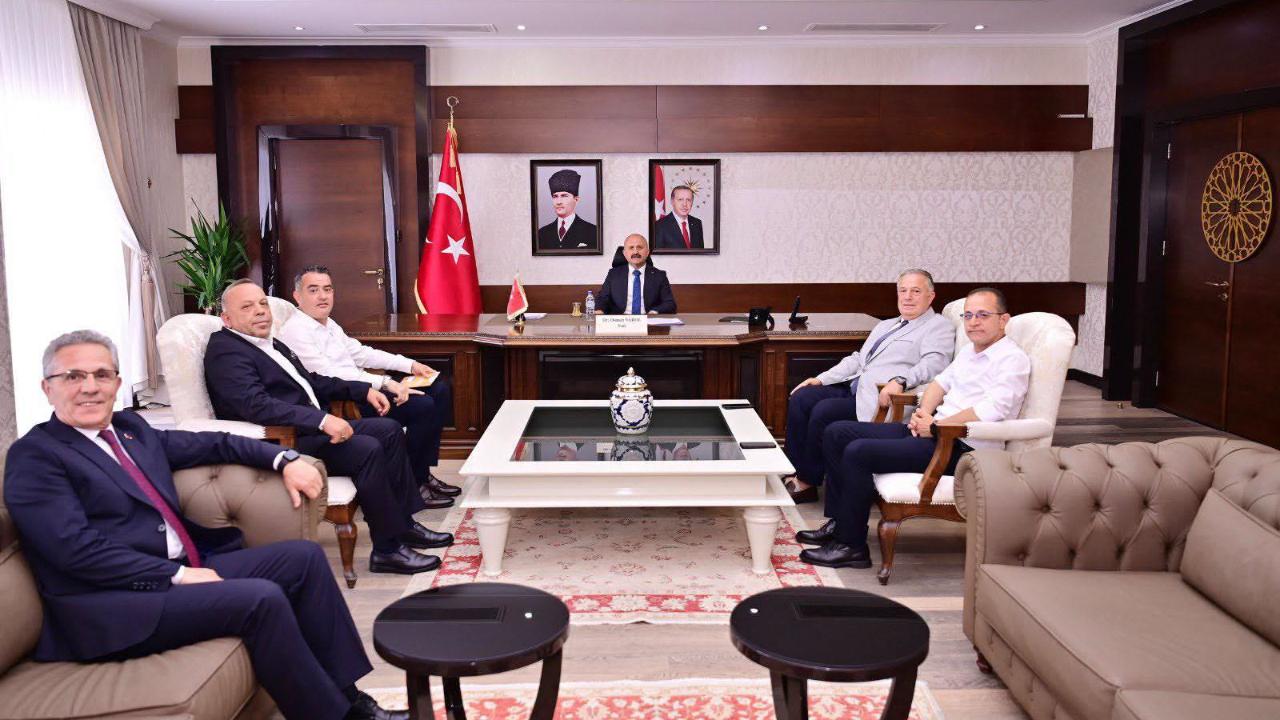 Başkanlar Vali Varol’u Ziyaret etti