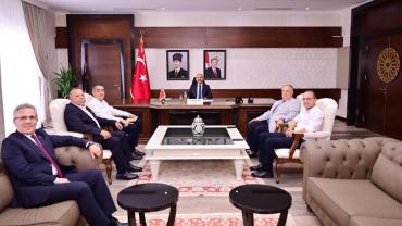 Başkanlar Vali Varol’u Ziyaret etti